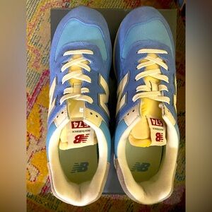 New Balance NIB 574 Blue and White Men’s